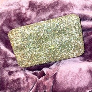 Gold shimmer clutch/wallet